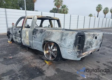 2005 Chevrolet Silverado 1500 Ls из США, поврежденный, VIN 1GCEC19T05Z320227